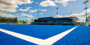 LED lighting sport | hockey stadium corner view North Harbour